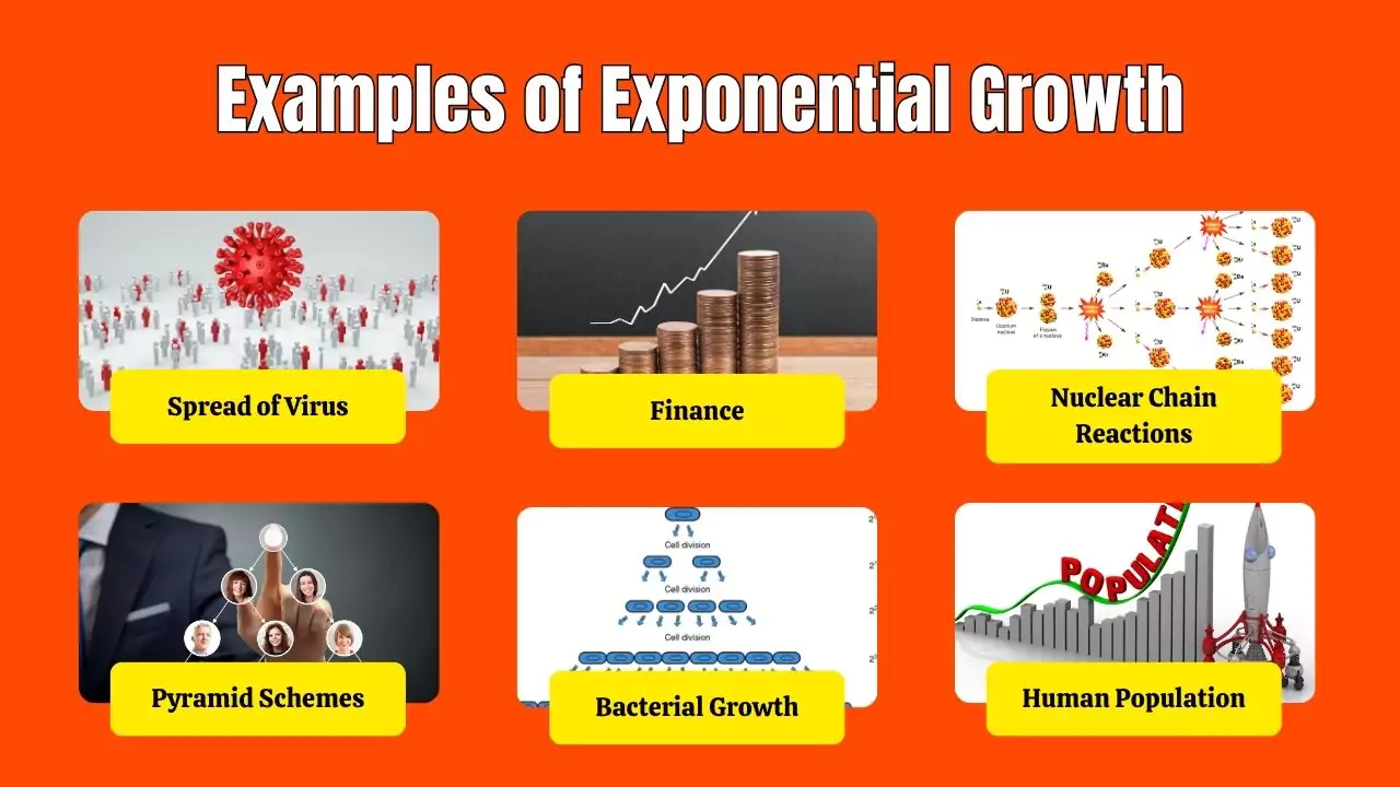 Examples of Exponential Growth in everyday life