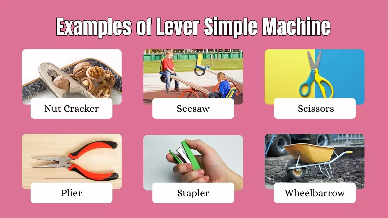 Examples of Lever Simple Machine